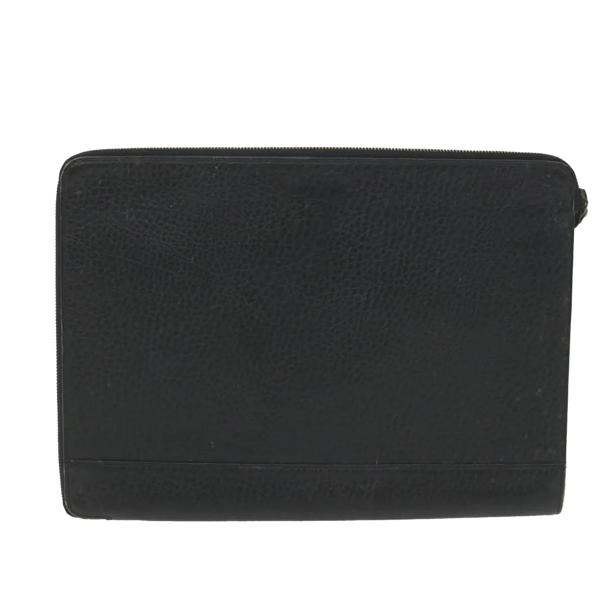 Burberry Black Leather Briefcase Bag (Pre-Owned)