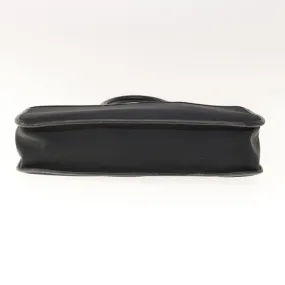 Burberry Black Synthetic Briefcase Bag (Pre-Owned)
