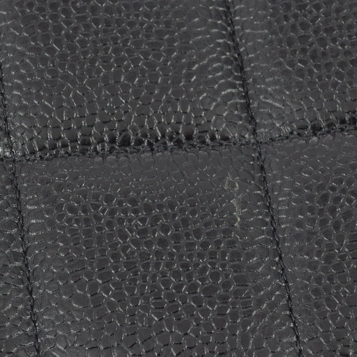 Chanel 1994-1996 Black Caviar Briefcase Business Handbag