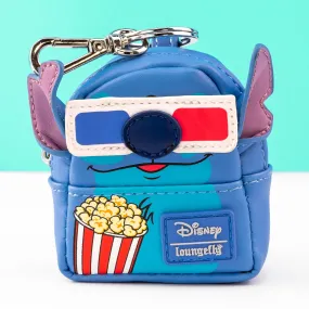 Loungefly x Disney Stitch Popcorn Micro Mini Backpack Bag Clip