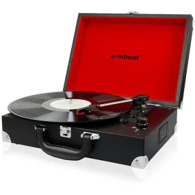 Mbeat Retro Briefcase Styled USB Turntable Recorder