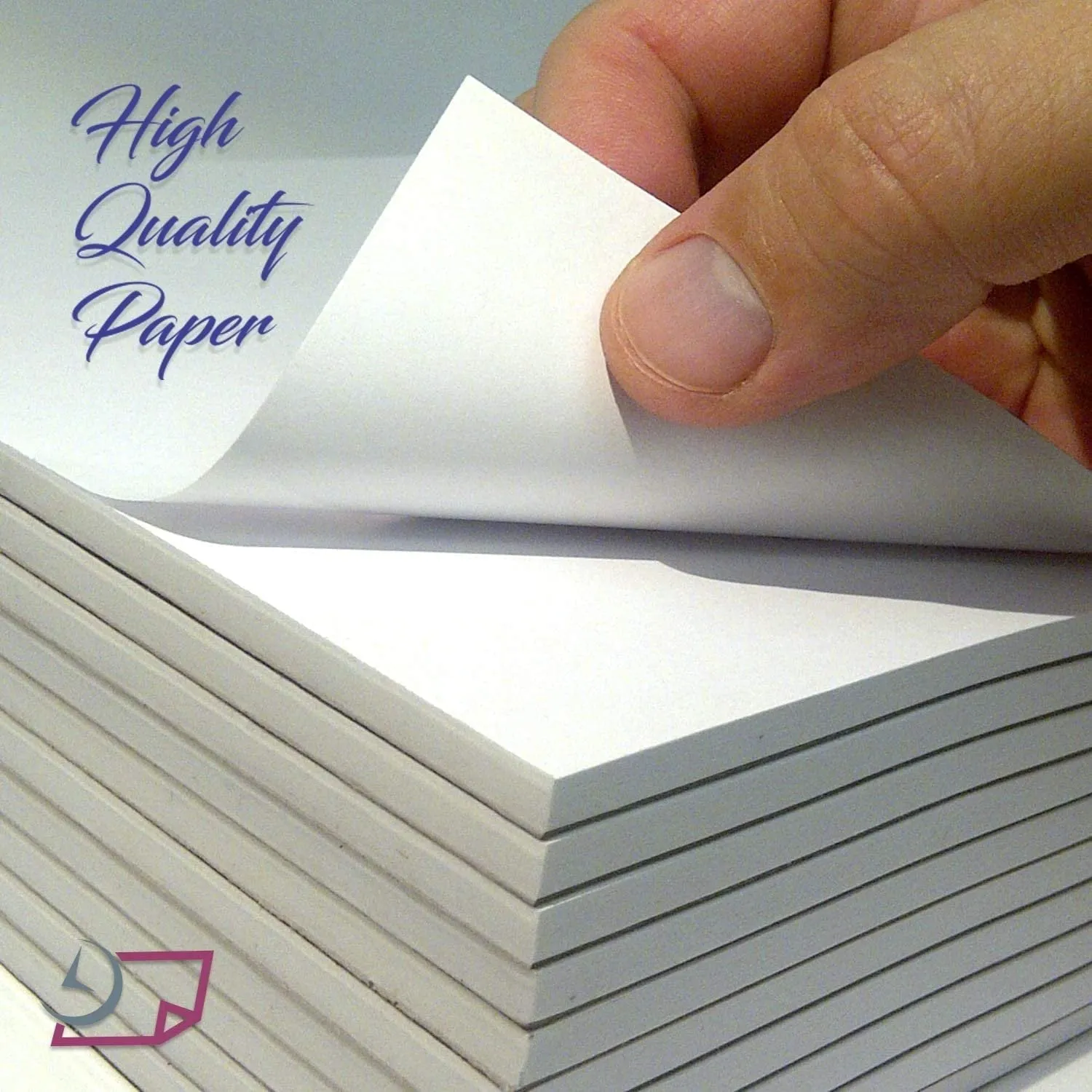 NextDayLabels - Memo Pads, 10 Notepads with 50 Sheets - 4x6 Sheets Per Scratch Pad, White, 50#, Office and School Supplies for Writing Notes, Grocery Shoppin