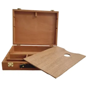 Prime Art Large Suitcase Style Wooden Artbox (ABW02)