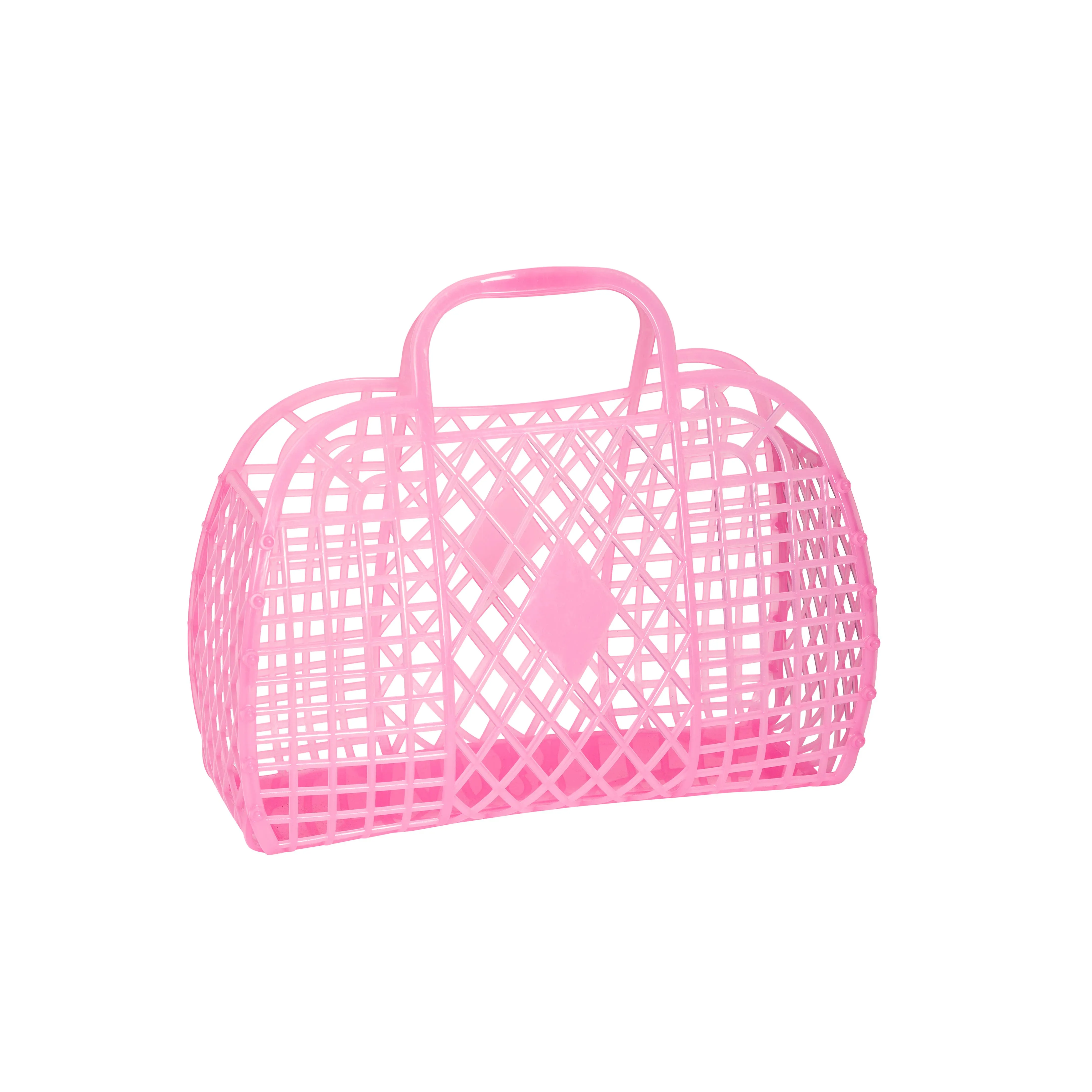 Retro Basket Jelly Bag - Small: Blue