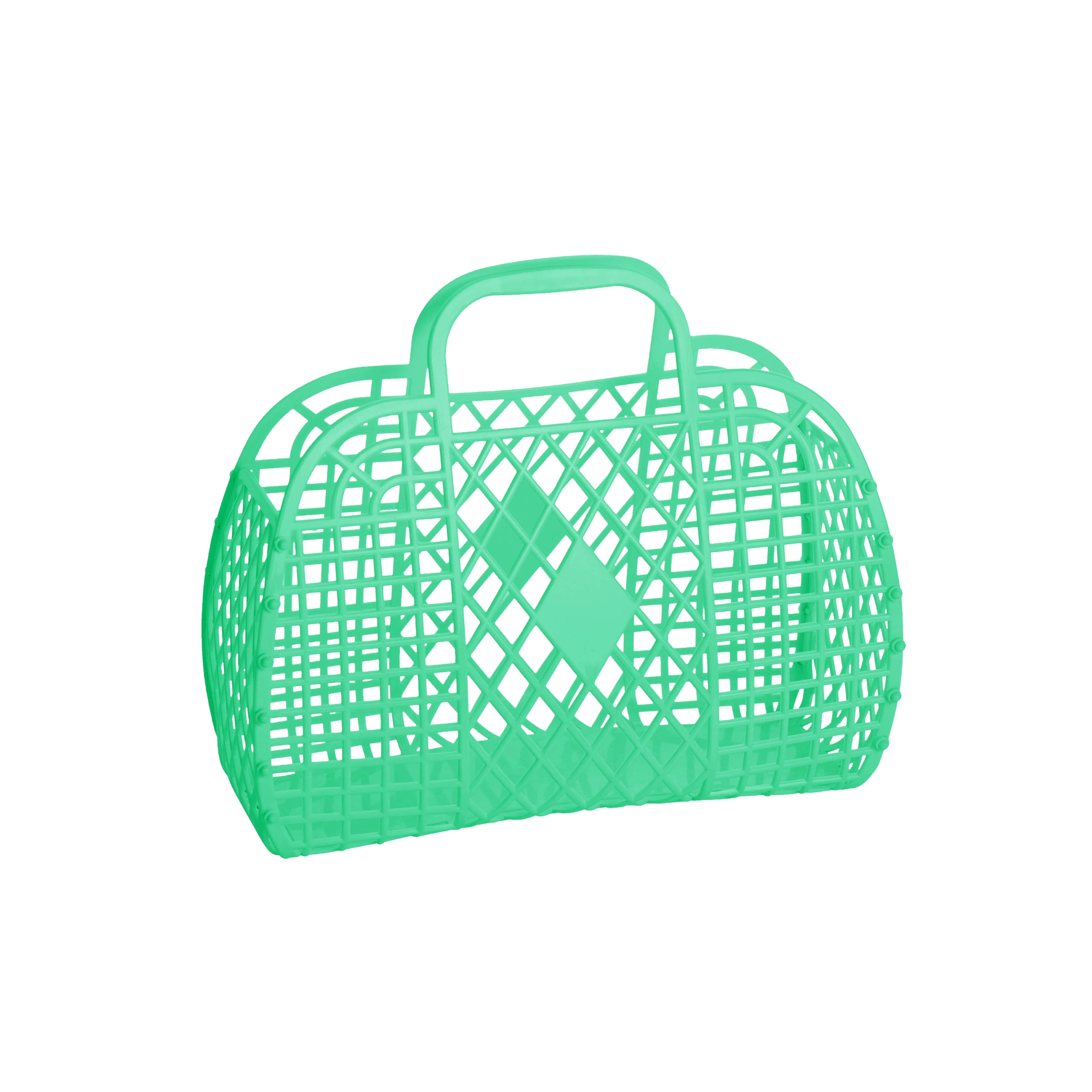 Retro Basket Jelly Bag - Small: Cream