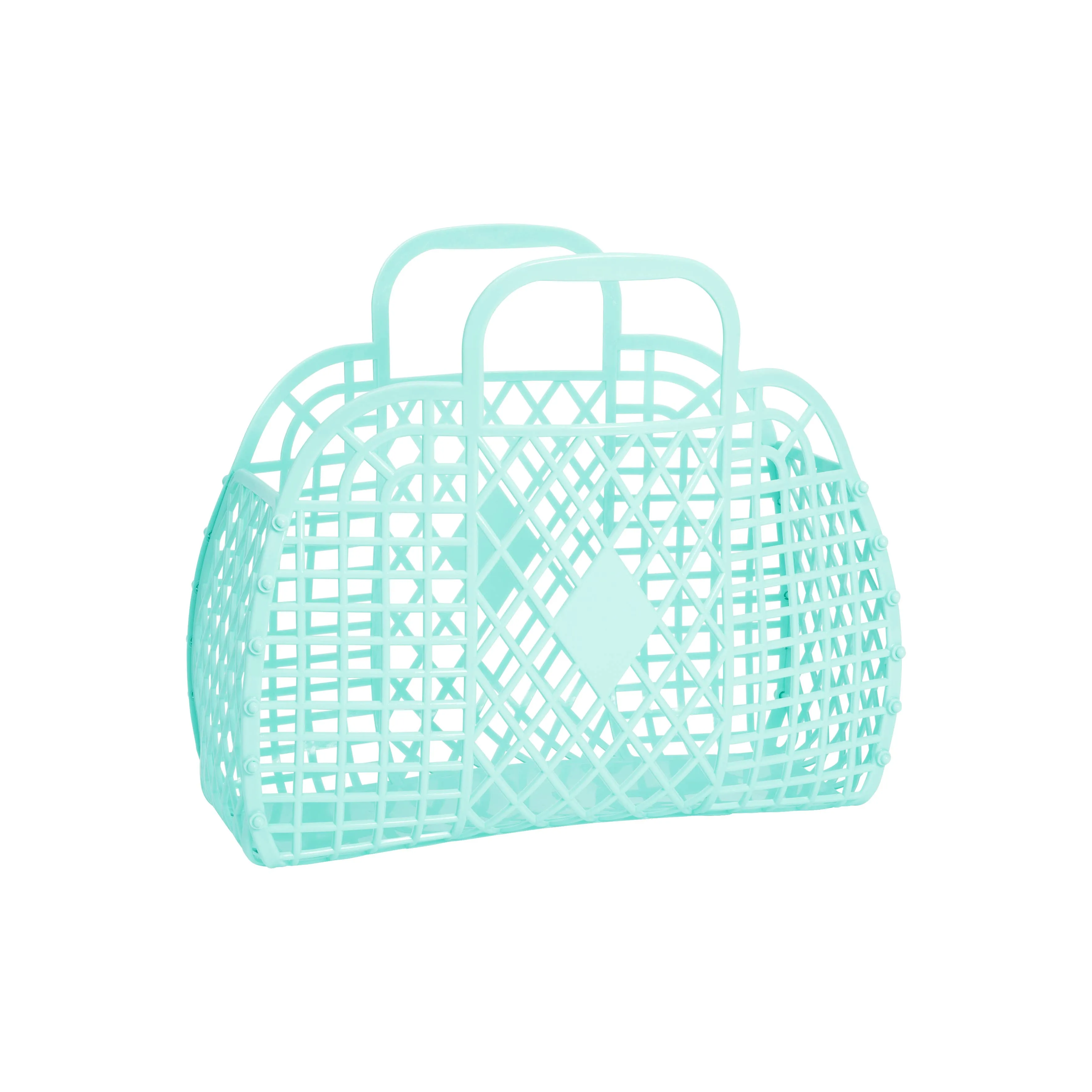 Retro Basket Jelly Bag - Small: Cream