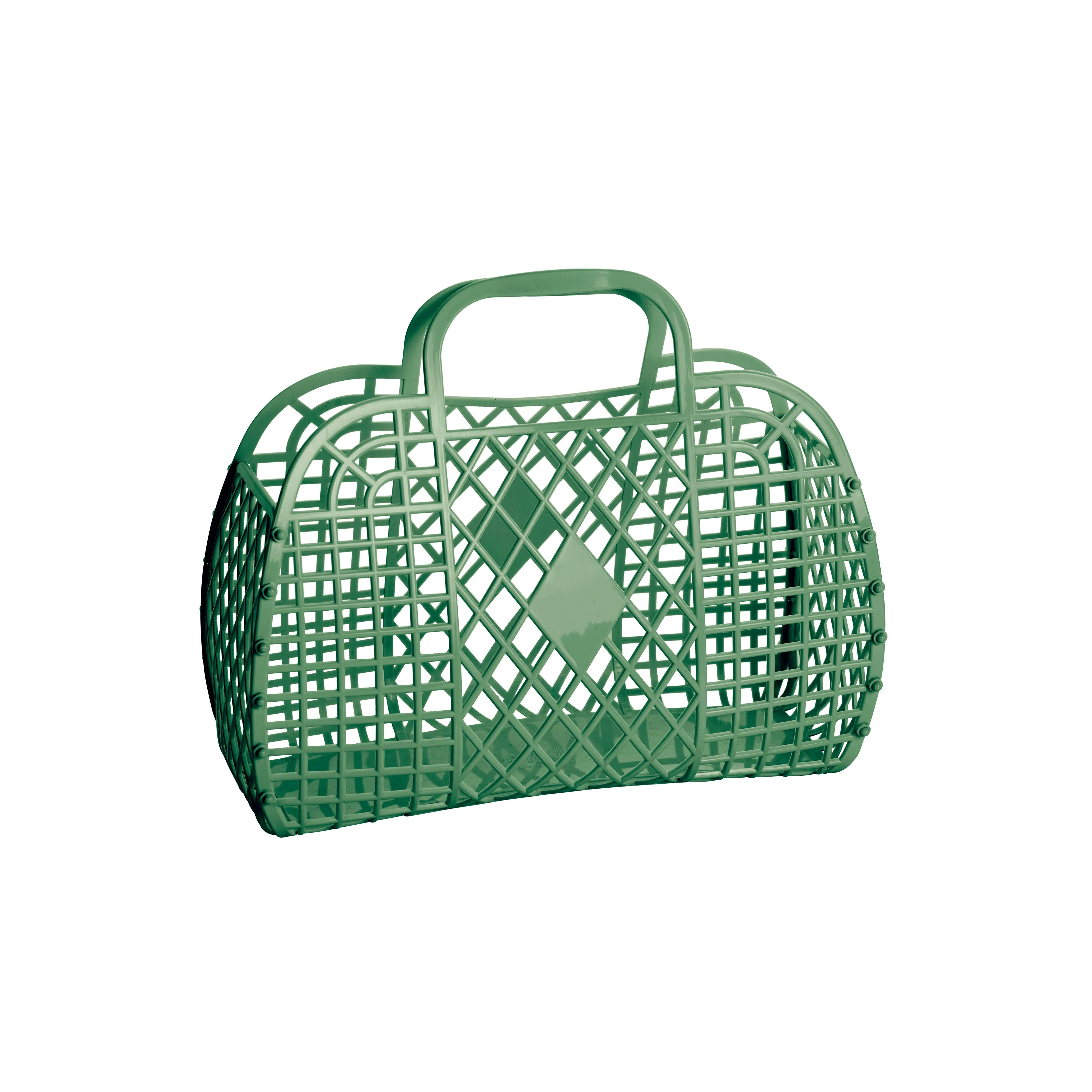 Retro Basket Jelly Bag - Small: Cream