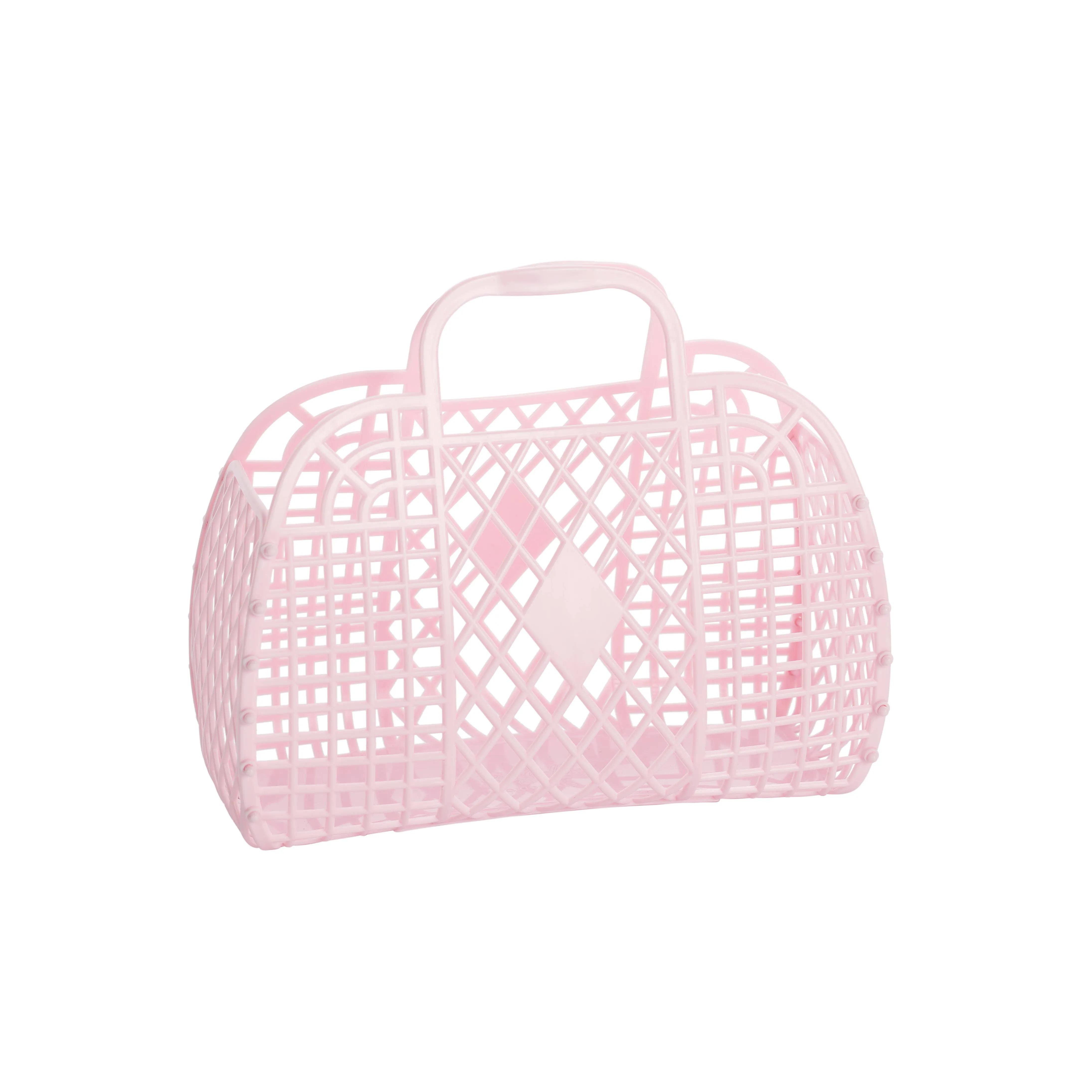 Retro Basket Jelly Bag - Small: Cream