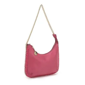 Rose Pink Gold Chain Handbag