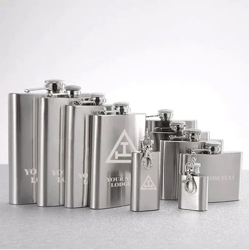 Royal Arch Chapter Flask - 1oz to 18oz