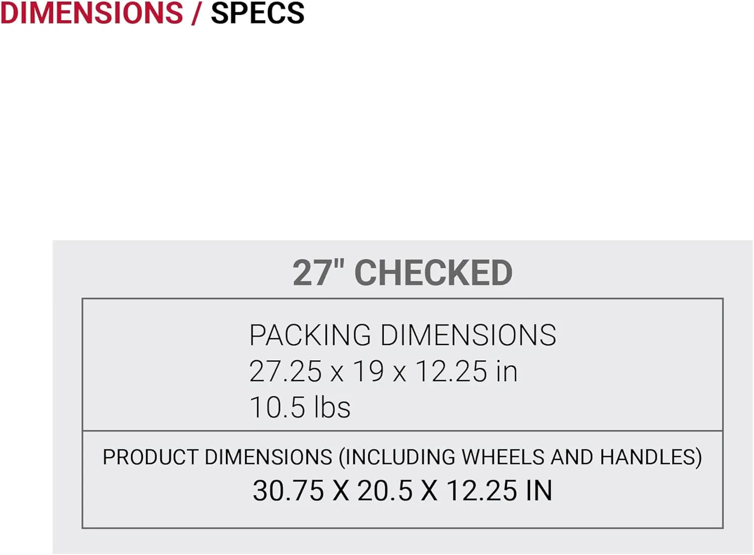 SwissGear 7366 Hardside Expandable Luggage with Spinner Wheels, Sand, Checked-Large 27-Inch