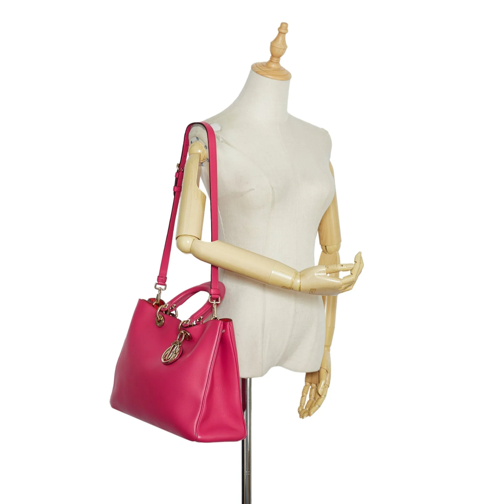 Trendy Inspired Dior Diorissimo Handbag Large Pink