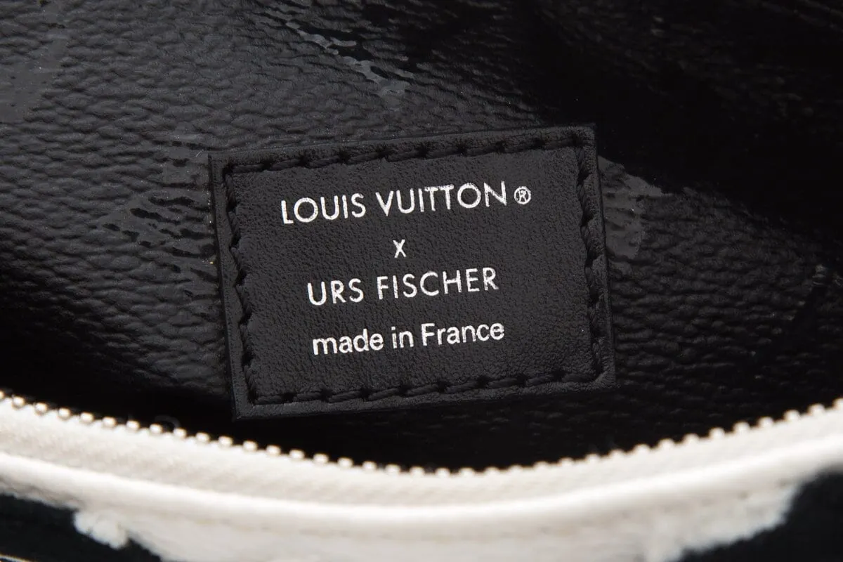 Trendy Inspired Louis Vuitton Speedy Bandouliere 25 Urs Fischer Black & White Handbag